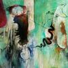 Frink, Acrylic/Oil/3D Mixed Media
30" x 40"
$1100