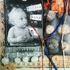 Wonder Baby, Acrylic/Collage/3 D Mixed Media
8" x 12" Shadowbox